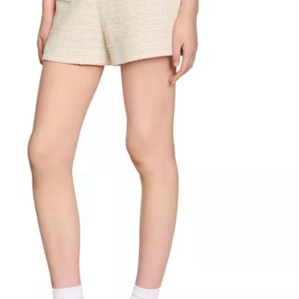 Sandro elegant tweed shorts